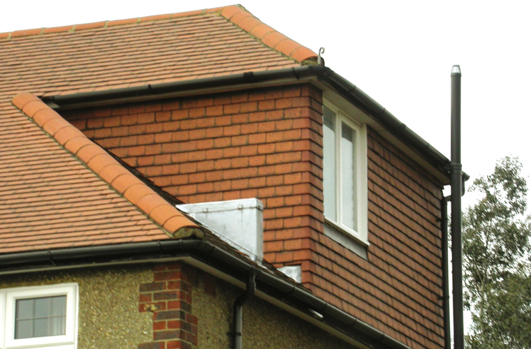 a roof extension